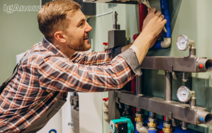 professional gas installation