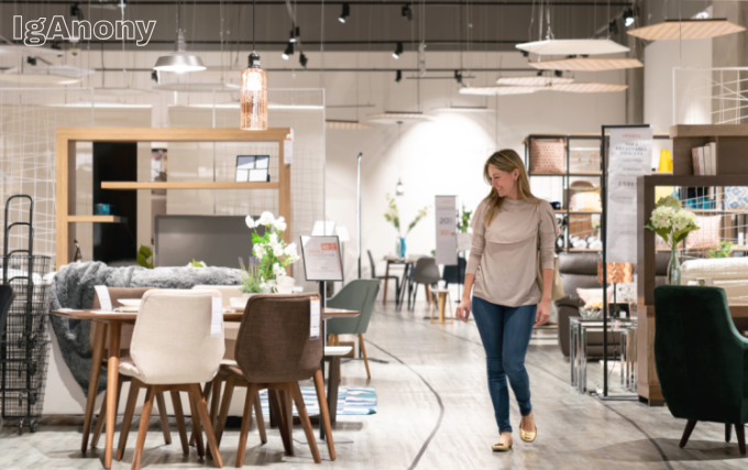 furniture shopping experience