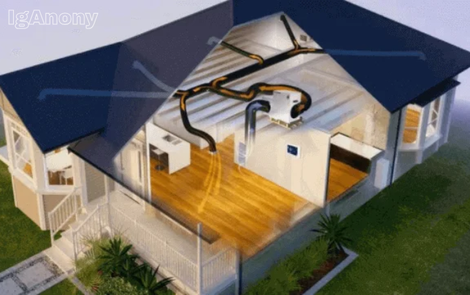 ducted gas heating