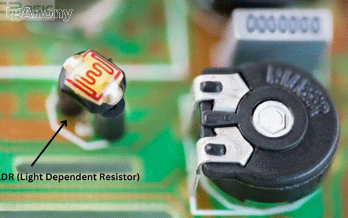 LDR and GND in electronics