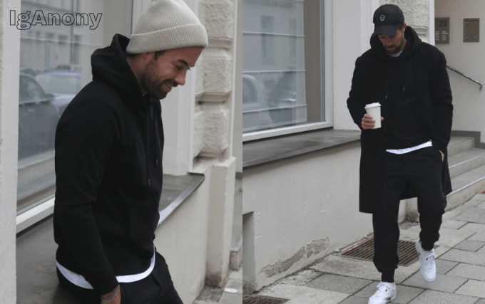 Black Sweatpants Outfit Ideas